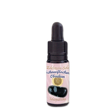 Edelstein-Sole "Schneeflocken Obsidian" 10ml