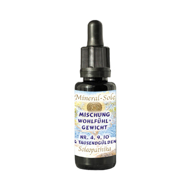 Mineral-Sole Mischung Wohlfühlgewicht 20ml